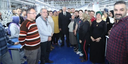 Enver Yılmaz Fatsa OSB'yi Ziyaret Etti